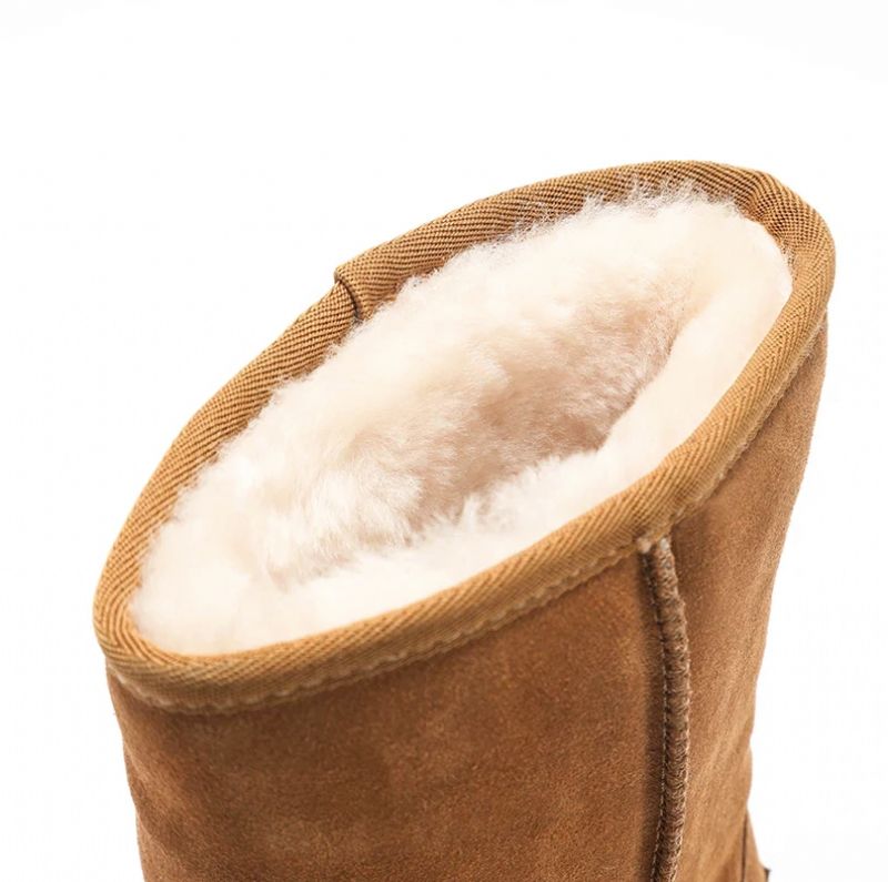 Charito Boots Halfhoge Kuit - Kameel