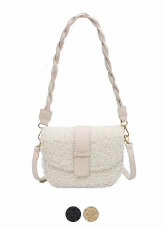 Charito Dames Winter Pluche Designer Handtas
