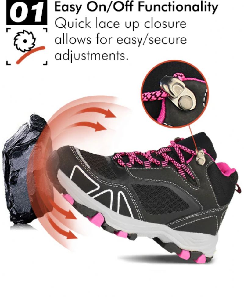 Charl Unisex Kinder Outdoor Boot - Grijs