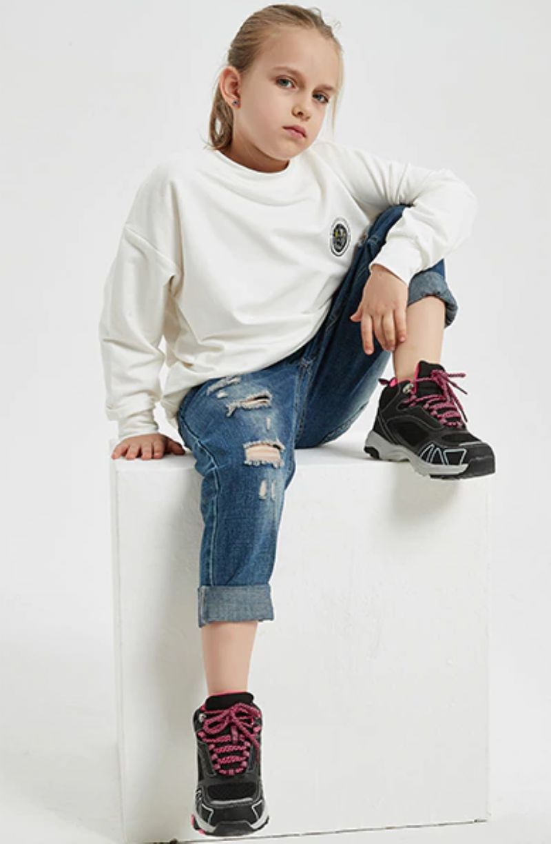 Charl Unisex Kinder Outdoor Boot - Grijs