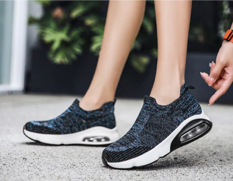 Charlen Platform Sneakers Voor Dames - Zwart