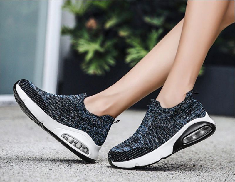 Charlen Platform Sneakers Voor Dames - Zwart