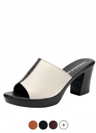 Charles Dames Hoge Hak Sandalen