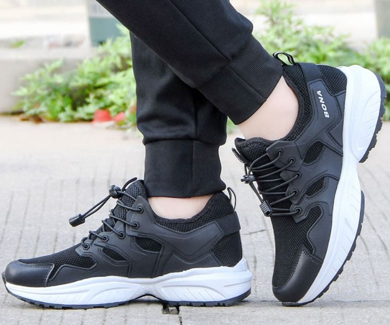 Charles Herenmode Sneakers - Zwart