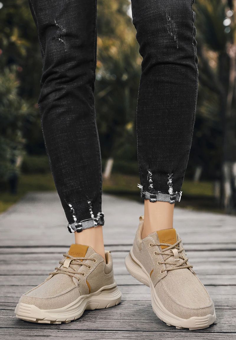 Charley Heren Loafers Casual Schoenen - Kaki