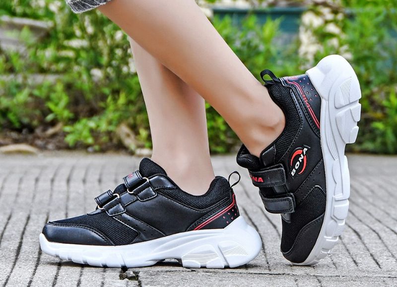 Charlie Jongens Casual Sneaker - Zwart