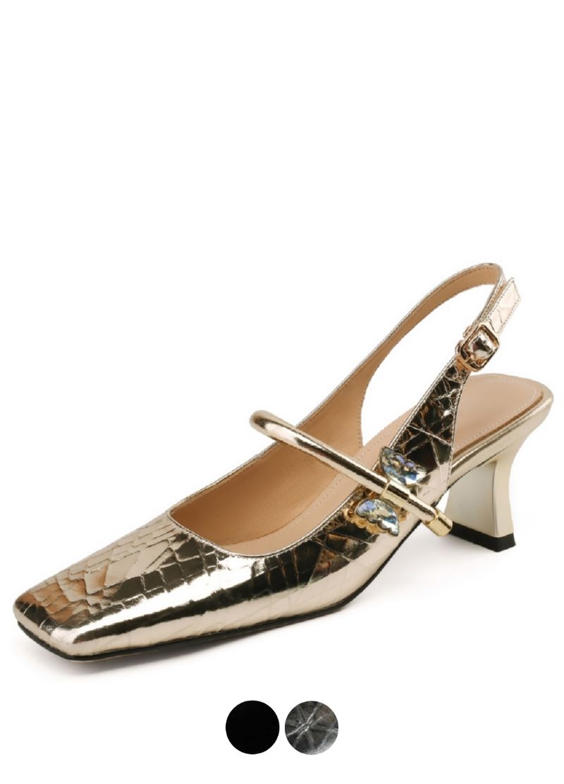 Charlotte Dames Elegante Feest Sandalen