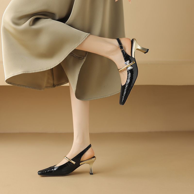 Charlotte Dames Elegante Feest Sandalen - Goud