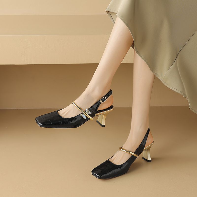 Charlotte Dames Elegante Feest Sandalen - Goud