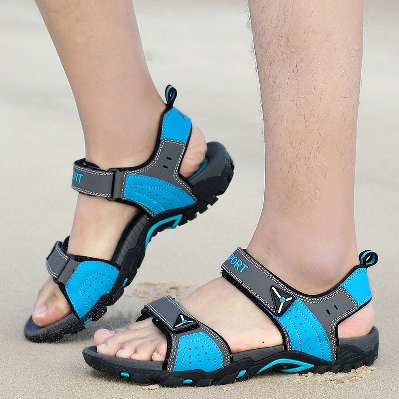 Charly Heren Zomer Sandalen - Blauw