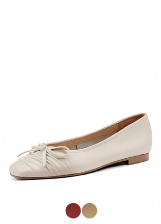 Charo Dames Leren Platte Schoenen
