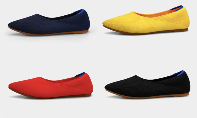 Charo Dames Platte Schoenen - Donkergrijs
