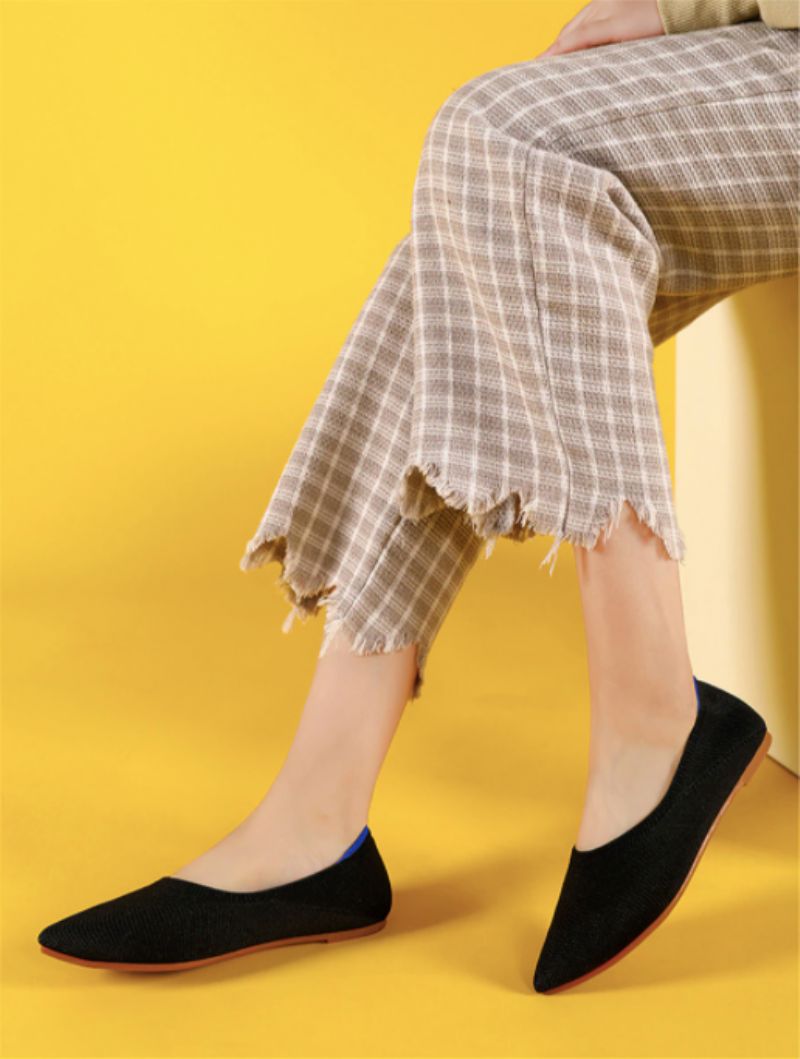 Charo Dames Platte Schoenen - Donkergrijs