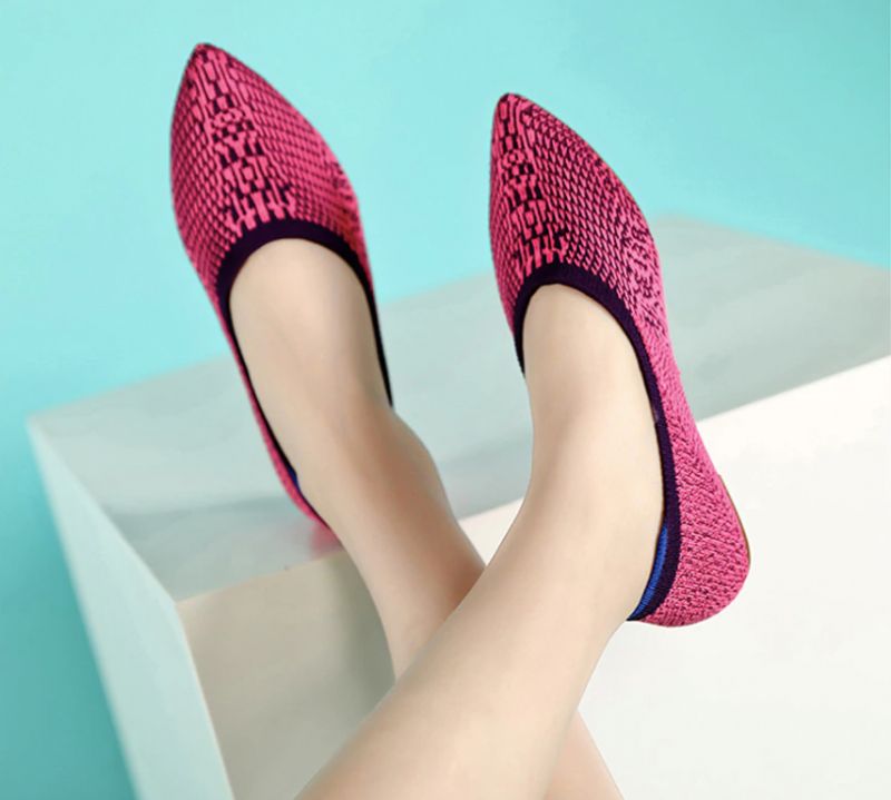 Charo Dames Platte Schoenen - Donkergrijs