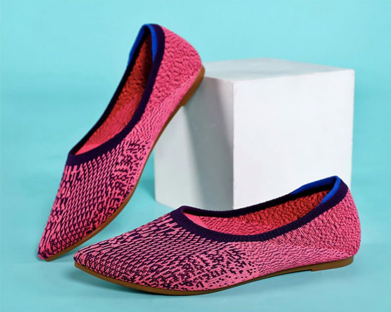 Charo Dames Platte Schoenen - Donkergrijs