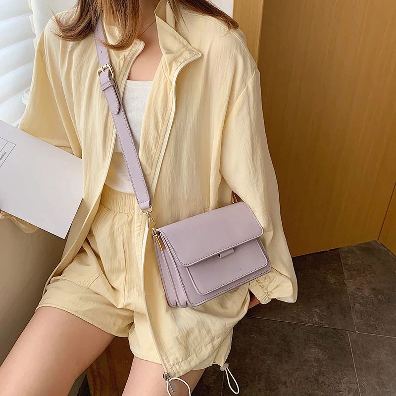 Chelique Dames Leren Crossbody Handtas - Zwart