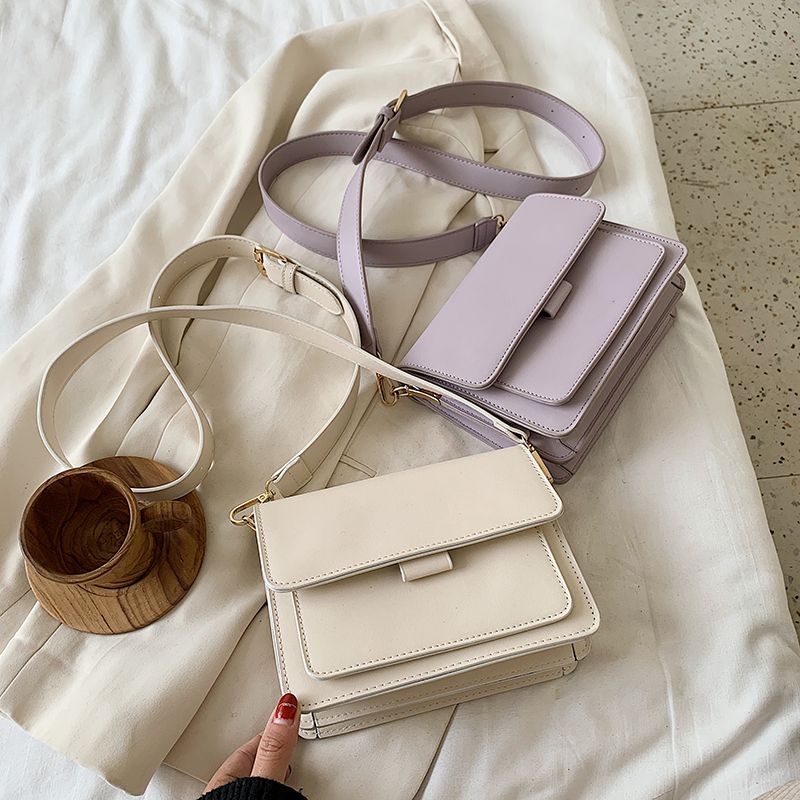 Chelique Dames Leren Crossbody Handtas - Zwart