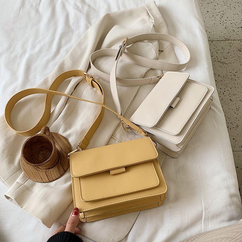 Chelique Dames Leren Crossbody Handtas - Zwart