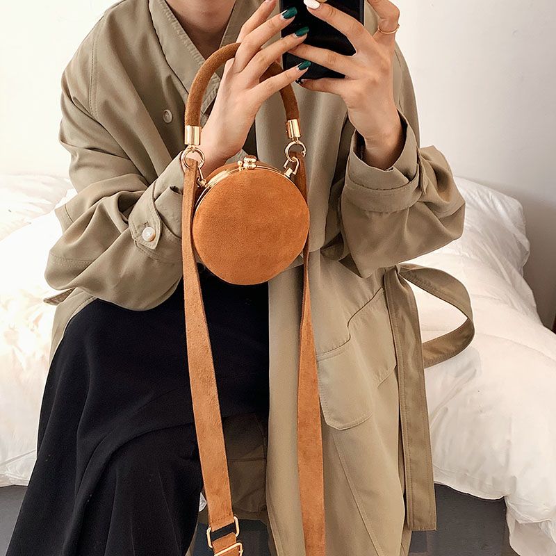 Chelito Dames Mini Leren Crossbody Handtas - Groen