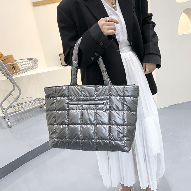Chelo Dames Grote Waterdichte Schouder Handtas - Zwart