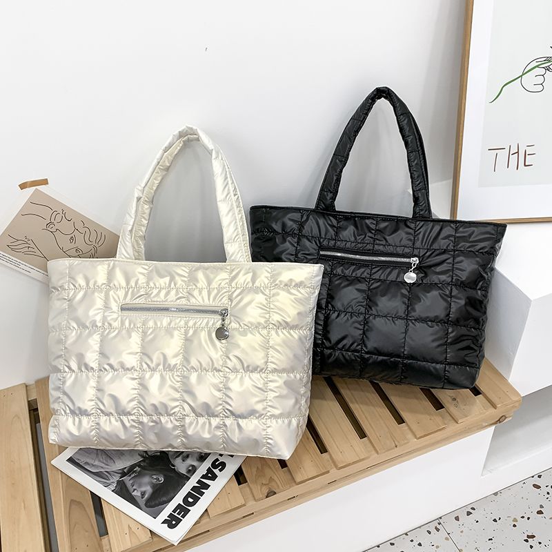 Chelo Dames Grote Waterdichte Schouder Handtas - Zwart