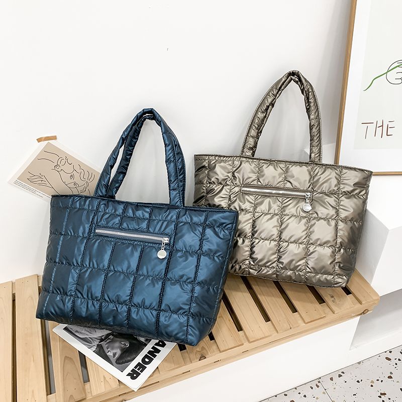 Chelo Dames Grote Waterdichte Schouder Handtas - Zwart