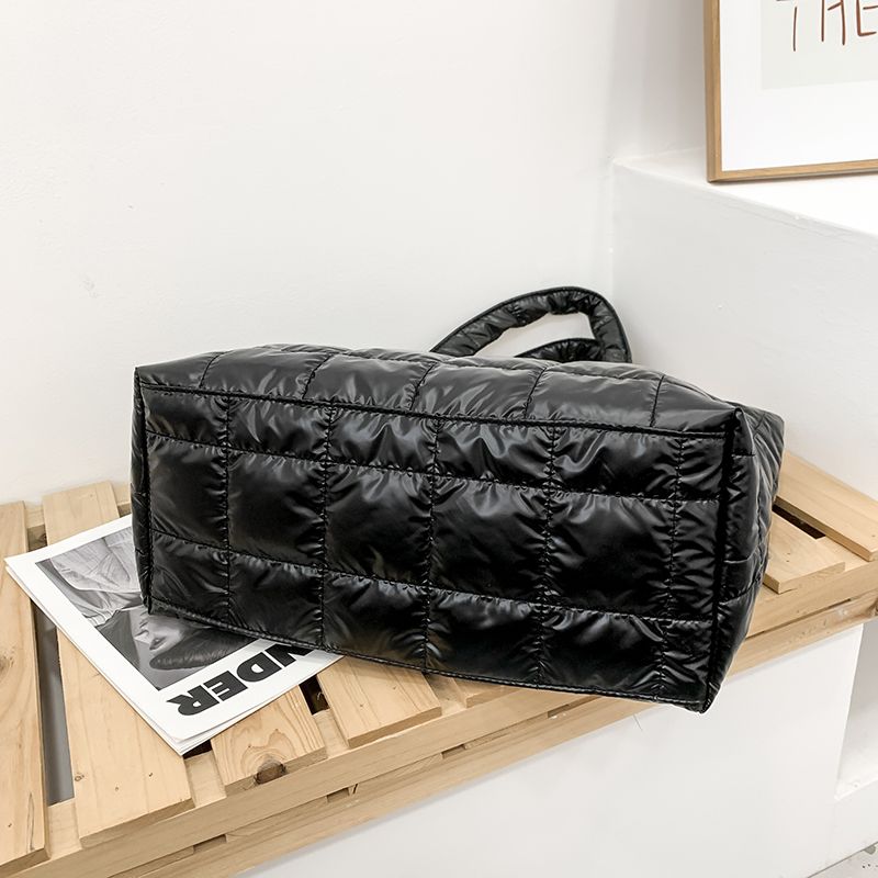 Chelo Dames Grote Waterdichte Schouder Handtas - Zwart