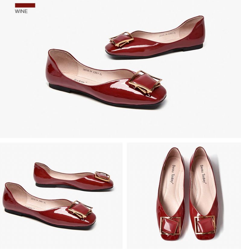 Cheloe Charo Platte Schoenen Voor Dames - Zwart