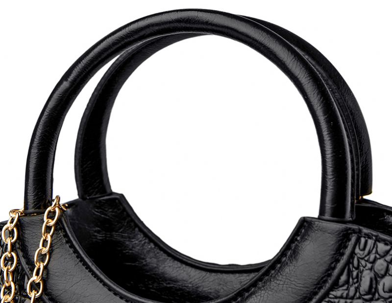 Cheloe Dames Luxe Handtas - Zwart