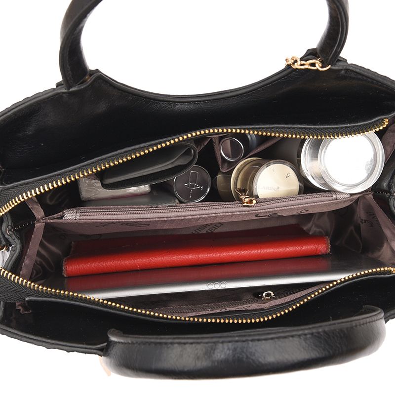 Cheloe Dames Luxe Handtas - Zwart