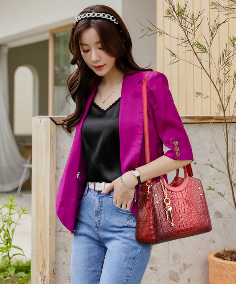Cheloe Dames Luxe Handtas - Zwart