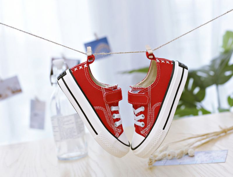 Chencho Jongens Casual Sneaker - Rood