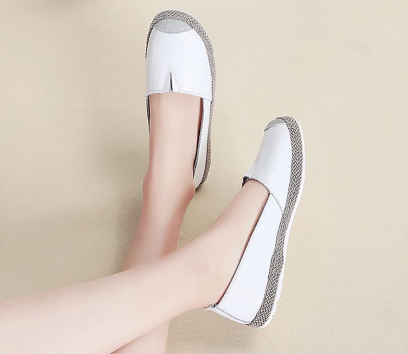 Chiapas Dames Loafer Zwarte Schoenen - Zwart ondiep