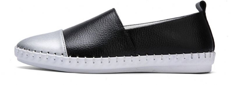 Chiapas Dames Loafer Zwarte Schoenen - Zwart ondiep