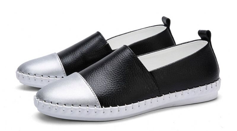 Chiapas Dames Loafer Zwarte Schoenen - Zwart ondiep