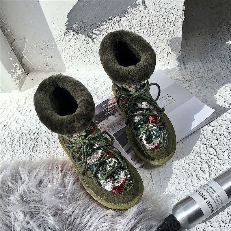 Chika Dames Waterdichte Winterlaarzen - Zwart