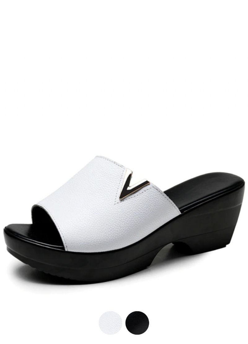 Chiqui Dames Chunky-soled Leren Sandaal