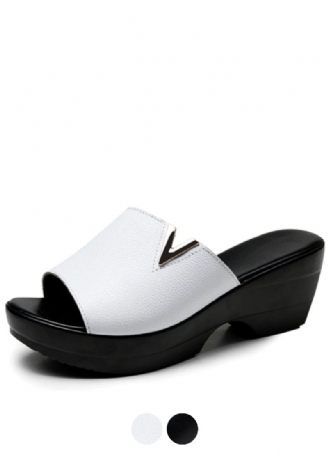 Chiqui Dames Chunky-soled Leren Sandaal