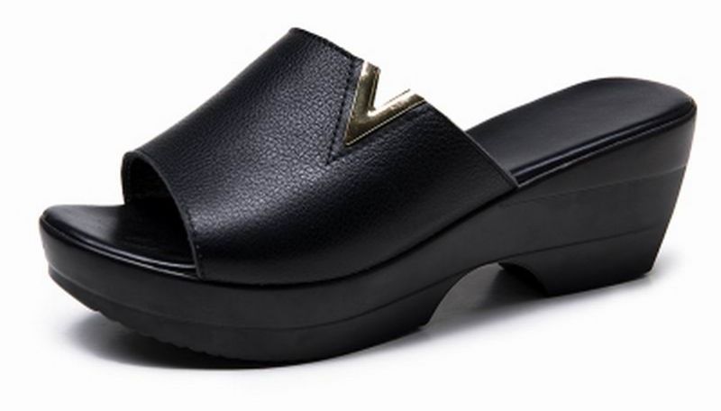 Chiqui Dames Chunky-soled Leren Sandaal - Wit
