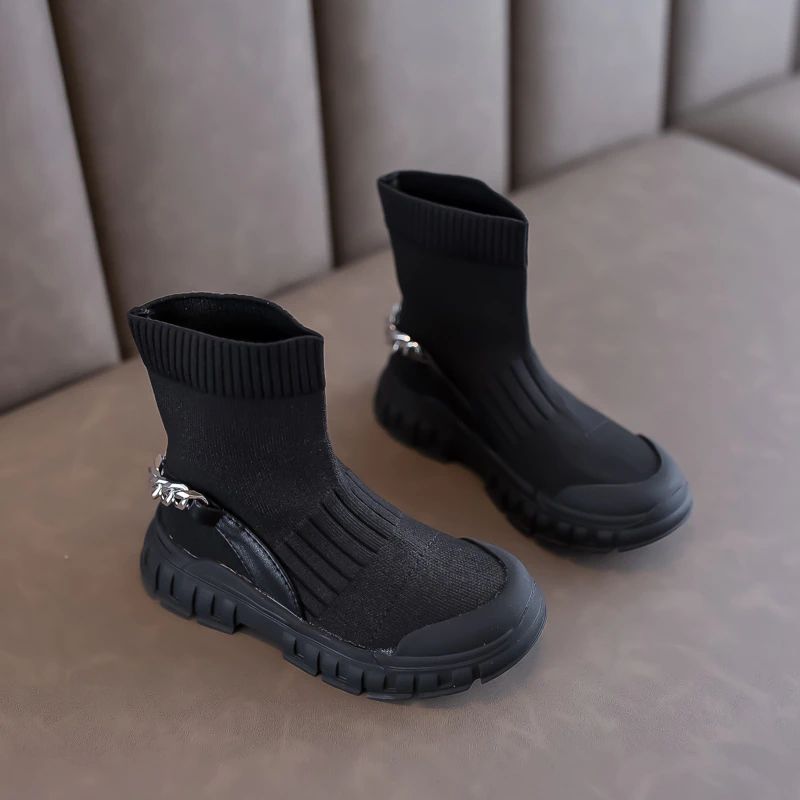 Christina Meisjes Fashion Boot - Zwart