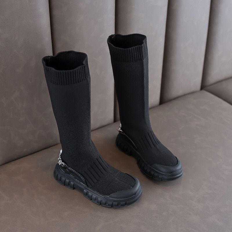 Christina Meisjes Fashion Boot - Zwart