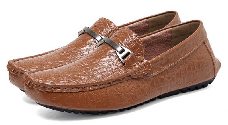 Cille Heren Loafers Dress Schoenen - Blauw