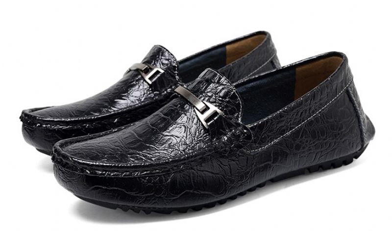 Cille Heren Loafers Dress Schoenen - Blauw