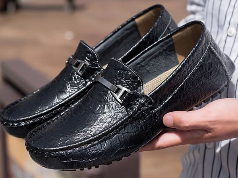 Cille Heren Loafers Dress Schoenen - Blauw