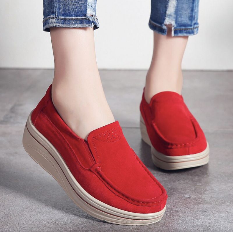Cinthia Dames Platform - Rood