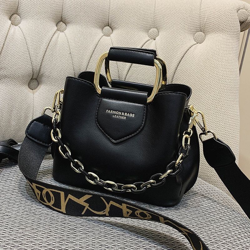 Cirilo Luxe Crossbody-handtas Voor Dames - Zwart