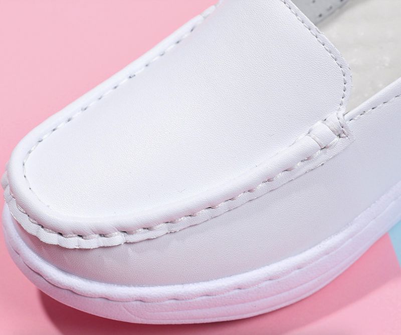 Claire Dames Platform Schoenen - Wit