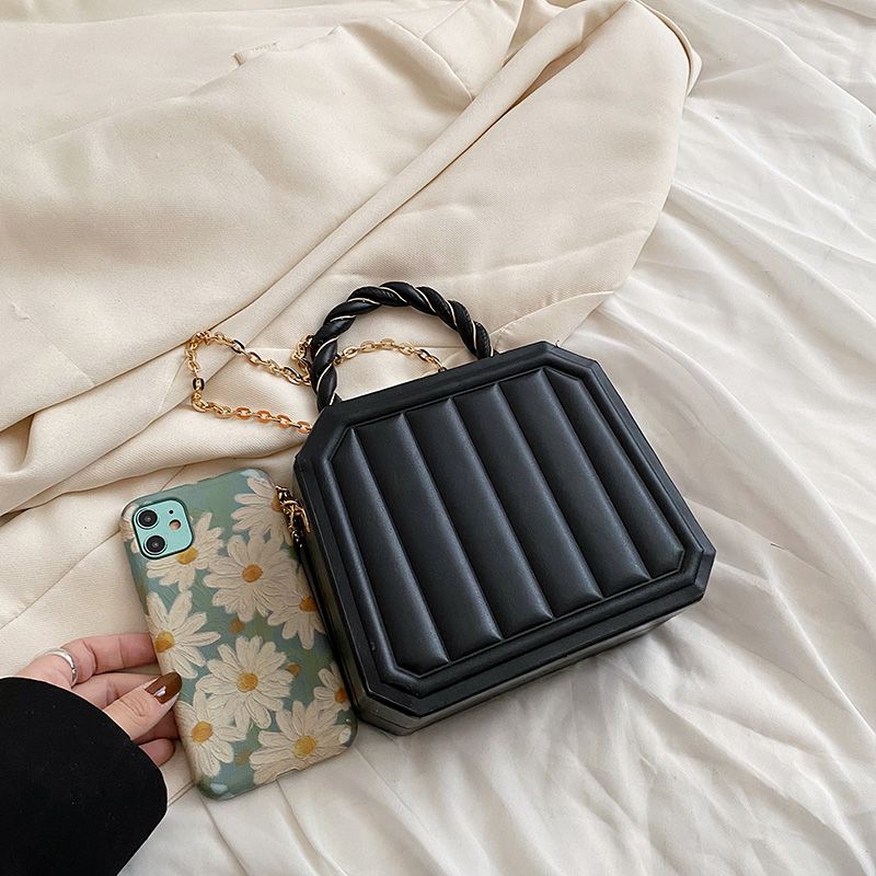 Clara Dames Mode Leren Handtas - Zwart
