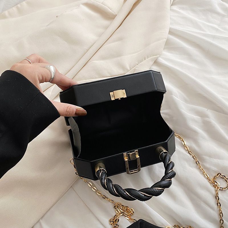 Clara Dames Mode Leren Handtas - Zwart