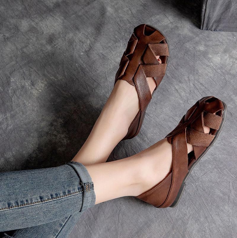 Clara Dames Sandaal - Khaki
